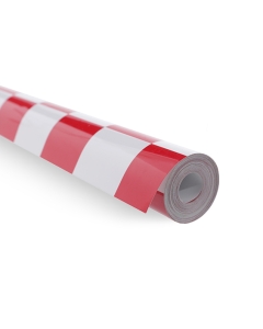 Covering Film Grill-Work Rosso / Bianco (5MTR) 401