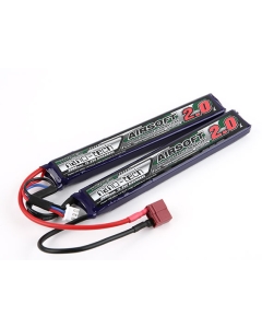Turnigy nano-tech 2000mAh 2S 15 ~ 30C Lipo AIRSOFT Pack (T-connettore)