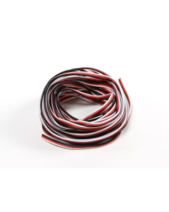 26AWG Servo filo 5MTR (rosso / nero / bianco)