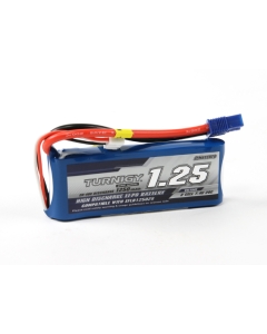Turnigy 1250mAh 2S 20C LiPoly pacchetto w / CE3 (E-Flite compatibile EFLB12502S)