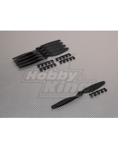 GWS Style Slowfly Propeller 7x4 Black (5pcs)