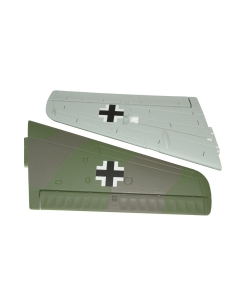 Durafly Me-163B V2 "White 10" Replacement Wing Panels w/Elevons & Decals (1pr)