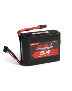 Turnigy APEX 3400mAh 4S 14.8V 180C LiPo Battery with XT60 for Long Range FPV Drone and Planes 