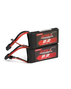 Turnigy APEX 2200mAh 3S 11.1V 180C LiPo Battery Dual Pack with XT60 for FPV Drone and Planes