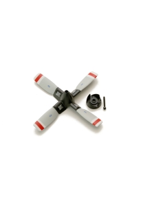 AVIOS C-130 V2 Replacement 6.5x5 4 Blade Reverse Pitch Propeller w/Backplate & Screw