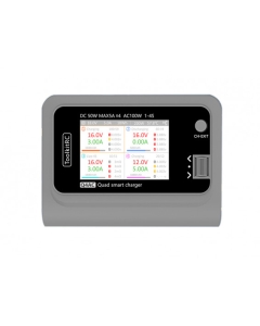 ToolkitRC Q4AC (EU Plug) 1~4S 5A 200W AC/DC Quad Balance Charger/Discharger