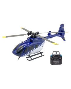 RC ERA C187 (RTF) EC135 Flybarless RC Helicopter w/Tx, 6-Axis Gyro & Barometric Altitude Hold (Blue/White)