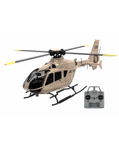 RC ERA C123 (RTF) EC135 Flybarless RC Helicopter w/Tx, 6-Axis Gyro & Barometric Altitude Hold (Champagne Grey)