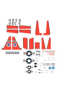 AVIOS C-130 V2 US Coast Guard Replacement Decal Set