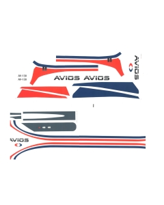 AVIOS C-130 V2 Civilian Cargo Replacement Decal Set