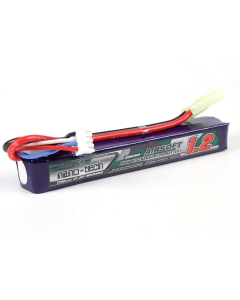 Turnigy-nano-tech-1200mAh-3S-25-50C-Lipo-AIRSOFT-Pack-Battery-9210000101