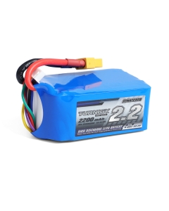 Turnigy 2200mAh 6S (22.2V) 30C Shorty LiPo Battery Pack w/XT60