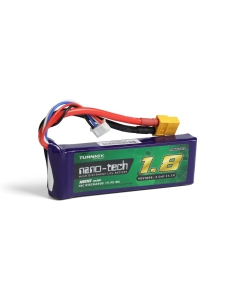 Turnigy Nano-Tech 3S 1800mAh 11.1V 70C Lipo Battery Pack w/XT60 for RC Car Truck Boat Helicopter Airplane