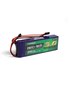 Turnigy Nano-tech 3S 3000mAh 9.9V 20C LiFePo4 Receiver Pack w/JST & Futaba for RC Car Truck Boat Helicopter Airplane