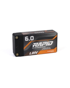 Turnigy Rapid LiHV 6000mAh 2S 7.6V 100C Shorty Hardcase LiPo Battery w/XT60 Connector for RC Cars