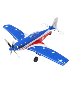 VolantexRC Mini Mustang P-51D EPP 400mm Wingspan 2.4G 4CH 6-Axis Gyro RC Airplane RTF