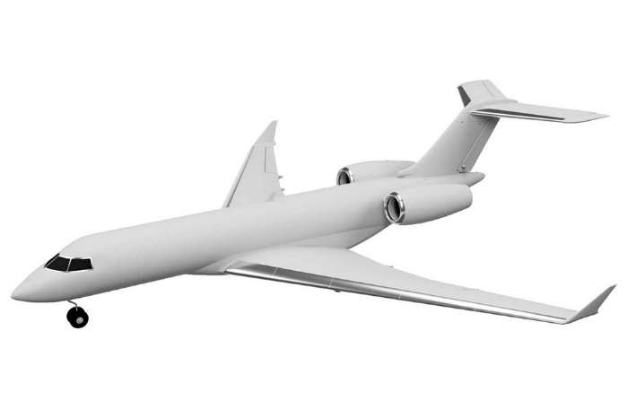 XFLY J-65 Twin 40mm EDF WHITE PNP RC plane