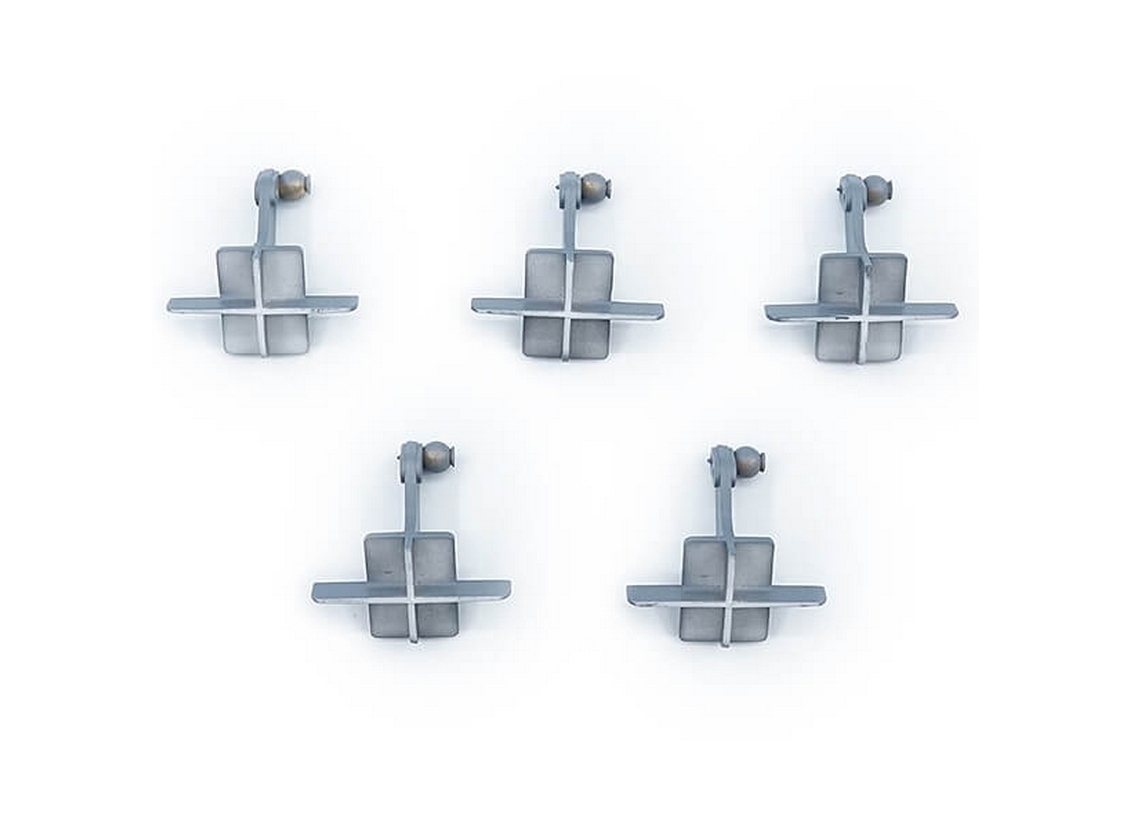 XFLY Alpha Jet (Grey) Replacement Control Horn Set (5pcs)