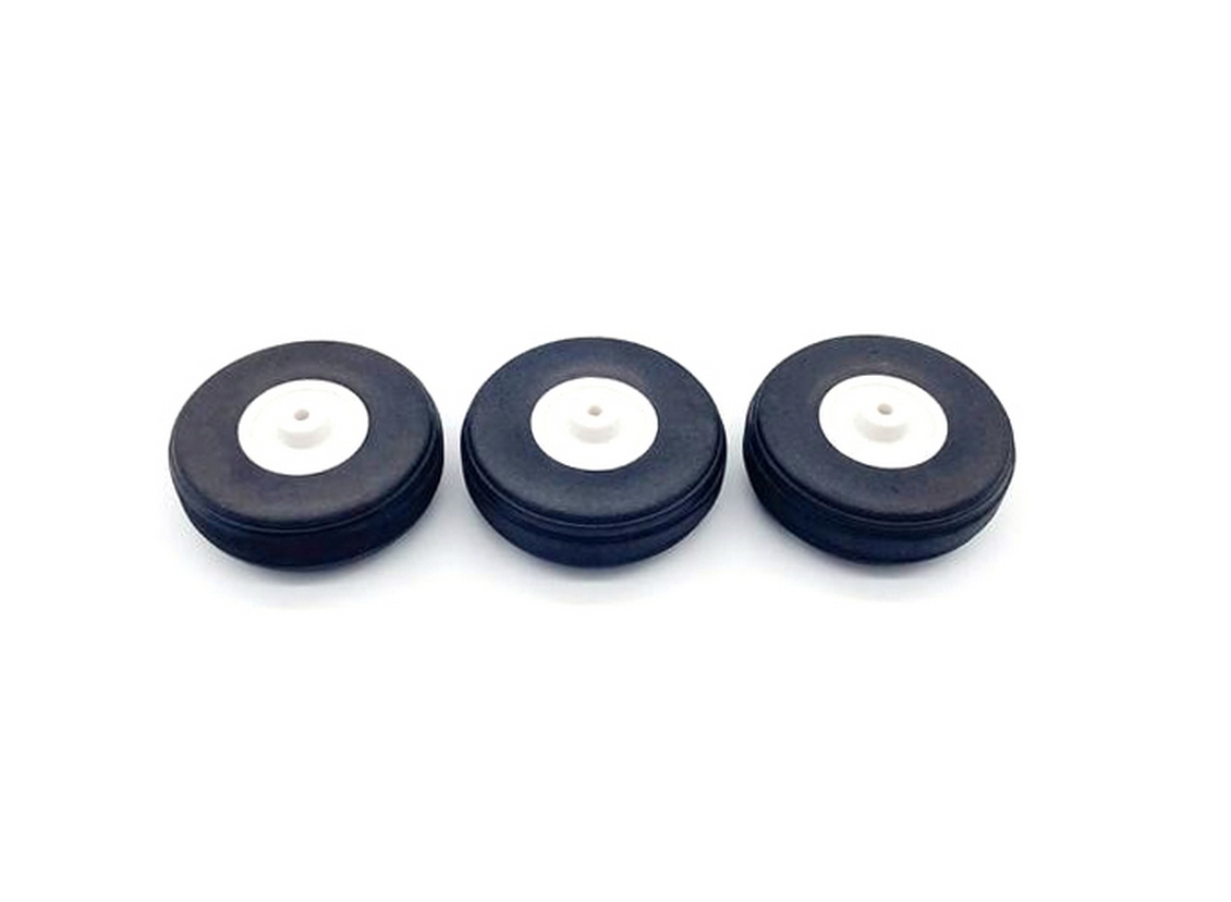 XFLY Partenavia P68 850mm Twin Replacement Wheel Set (3pcs)
