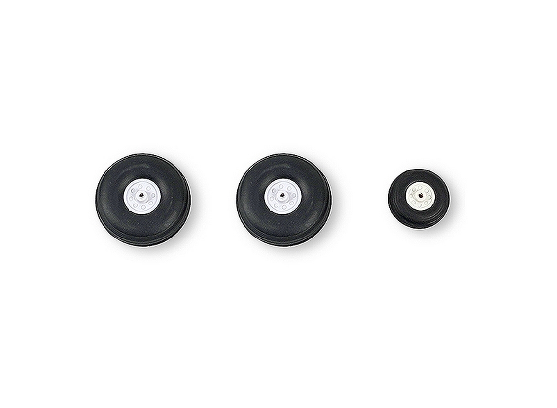 XFLY A-10 Thunderbolt II Twin 1000mm Replacement Wheel Set (3pcs)