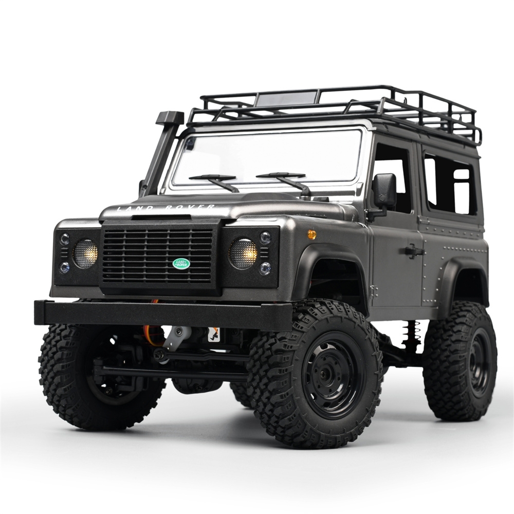 MNRC (RTR) MN99S 1/12th Scale 2.4GHz Land Rover Defender D90 4WD Off-Road Crawler w/Upgraded TX, Gears & Wheel Rims (Silver)