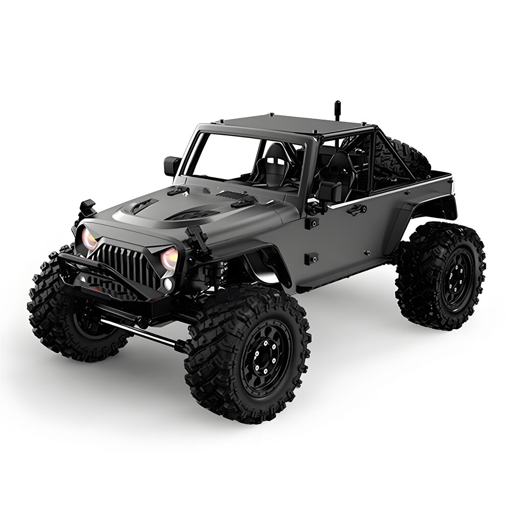 MJX (RTR) 1/12th Scale H12Y Brushless RC 4WD Crawler w/LED Lights & Aluminum Alloy Bodyshell (Gray)