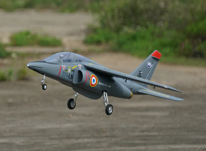 XFLY (PNF) Alpha Jet (Grey) w/80mm 12 Blade EDF Fan & 6S Power System EPO 970mm