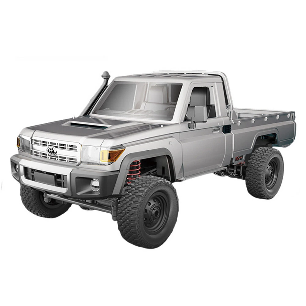 MNRC (RTR) MN82 Pro 1/12th Scale 2.4GHz Toyota LC79 4WD Off-Road Crawler Pickup Truck w/Upgraded LED Lighting (Silver)