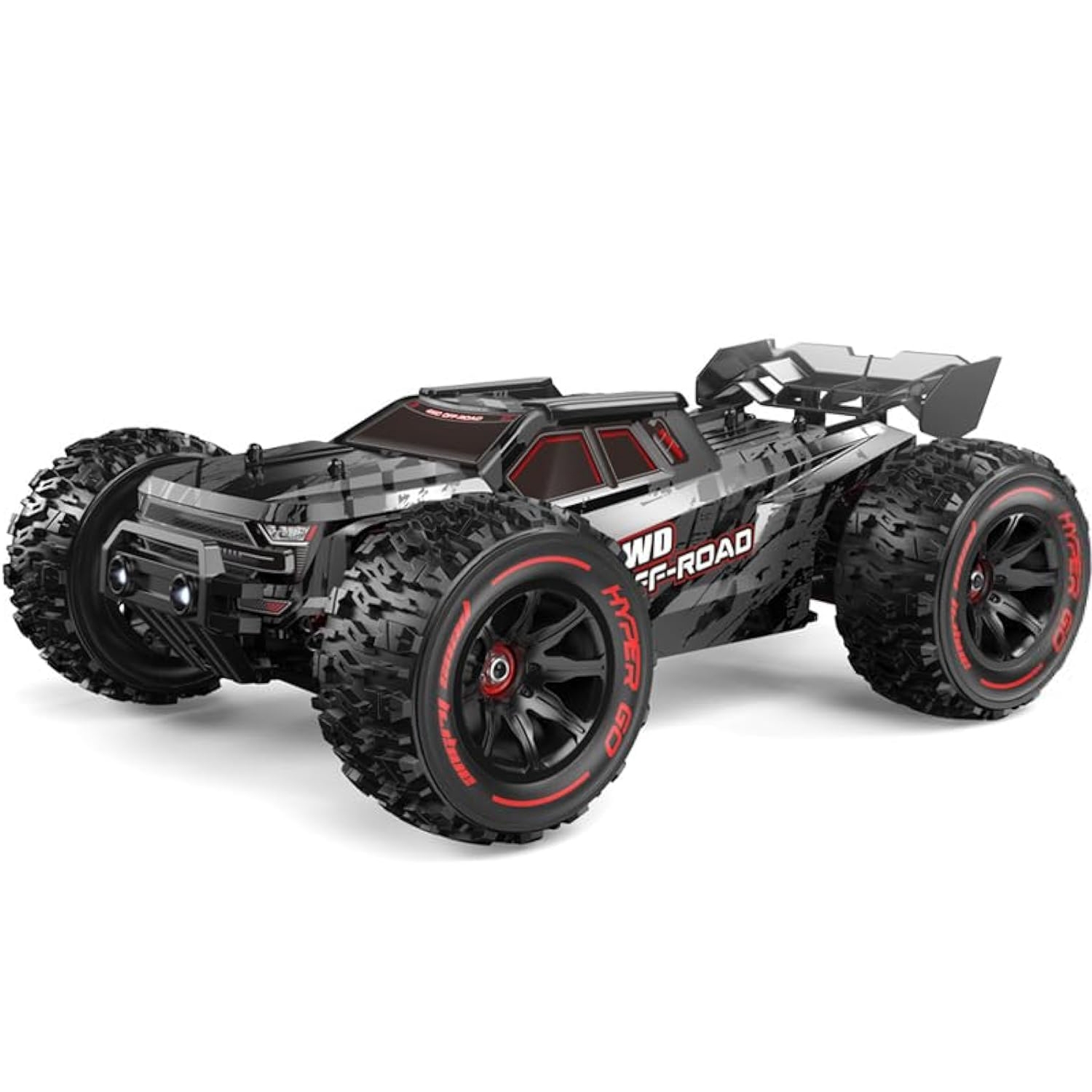 MJX (RTR) 1/14th Scale Hyper Go 4WD V3 14210 Brushless RC Off-Road Super Truggy w/LED Lights (Black)