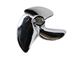 H-King Marine Scott Free & Relentless V2 Racing Boat Replacement P1.4 x 37mm 3 Blade Metal Propeller