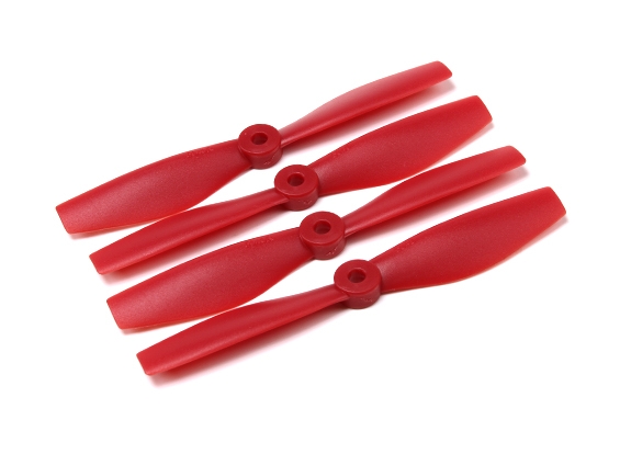 Diatone Bull Nose Polycarbonate Propellers 5040 (CW/CCW) (Red) (2 Pairs)