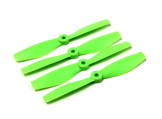 Diatone Bull Nose Polycarbonate Propellers 5040 (CW/CCW) (Green) (2 Pairs)