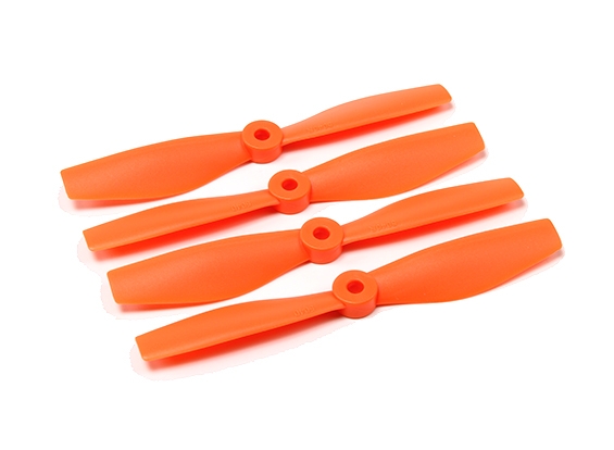 Diatone Bull Nose Polycarbonate Propellers 5040 (CW/CCW) (Orange) (2 Pairs)
