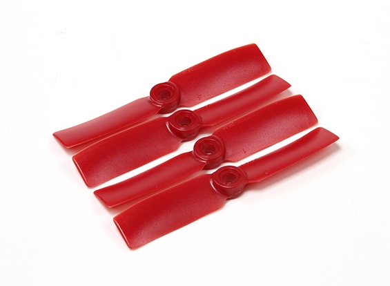 Diatone Bull Nose Polycarbonate Propellers 3545 (CW/CCW) (Red) (2 Pairs)