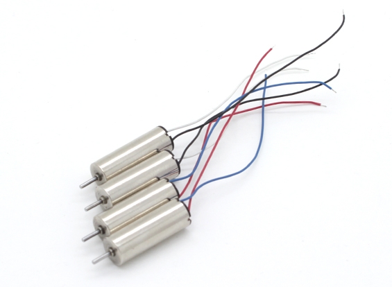 Replacement Motor Set for X-DART Indoor Outdoor Micro Quad-Copter (4pc)