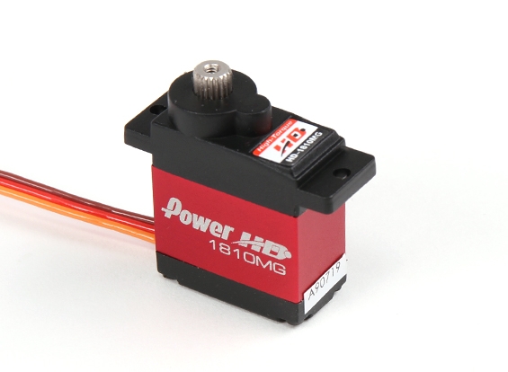 Power HD 1810MG Metal Gear Brushed Digital Servo 21T 3.9kg / 0.13sec / 15.8g