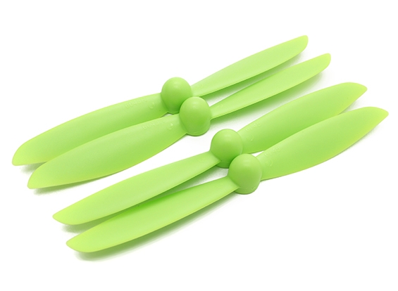 Diatone 6045 Plastic Self Tightening Propellers 6 x 4.5 (CW/CCW) (Green) (2 Pairs)