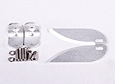 63mm TurnFin Set L&R - Suit HobbyKing Vanquish 1075MM BOAT