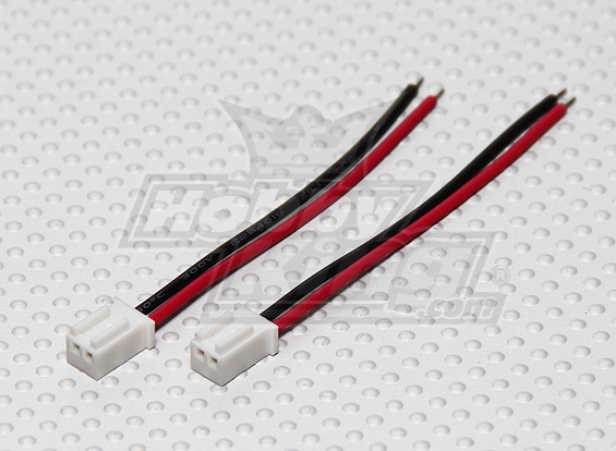 Losi Mini Plug Pigtail - Battery (2pcs/bag)