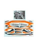 Durafly® ™ Tundra - Decal Set (Orange/Grey)