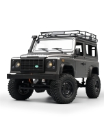 MNRC (RTR) MN99S 1/12th Scale 2.4GHz Land Rover Defender D90 4WD Off-Road Crawler w/Upgraded TX, Gears & Wheel Rims (Silver) 