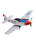 VolantexRC P51D (RTF) 3CH EPP 260mm Warbird w/6-axis gyro stabilization system for Beginner (10.2") 76207