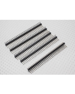 90 graden Pin Header 1 x 30 Pin 2.54mm Pitch (5PCS)