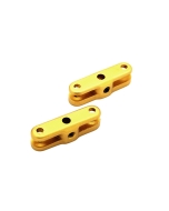 29 milímetros hélice dobrável Adaptador para 3 milímetros Shaft (Gold) 1 par