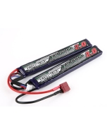 Turnigy nano-tech 2000mAh 2S 15 ~ 30C Lipo AIRSOFT Pack (T-connettore)
