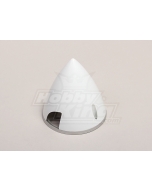 Nylon Spinner with Alloy Backplate 70mm White