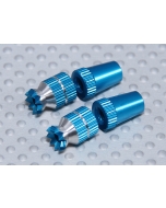 Lega Anti-Slip TX controllo bastoni corti (JR TX Blu)