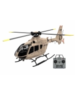 RC ERA C123 (RTF) EC135 Flybarless RC Helicopter w/Tx, 6-Axis Gyro & Barometric Altitude Hold (Champagne Grey)