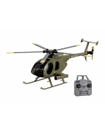 RC ERA C189 (RTF) MD500 US Army Flybarless RC Helicopter w/Tx、Twin Brushless Motors、6 轴陀螺仪和气压高度保持器