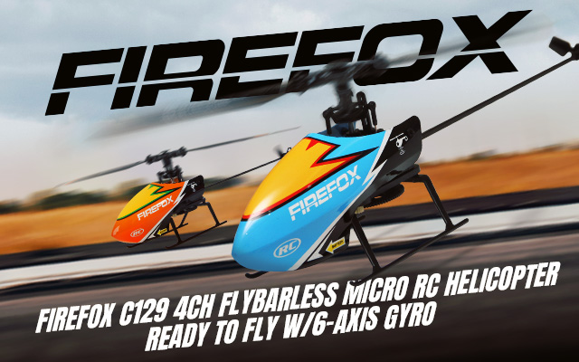 Firefox C129 4CH Flybarless Micro RC Helicopter